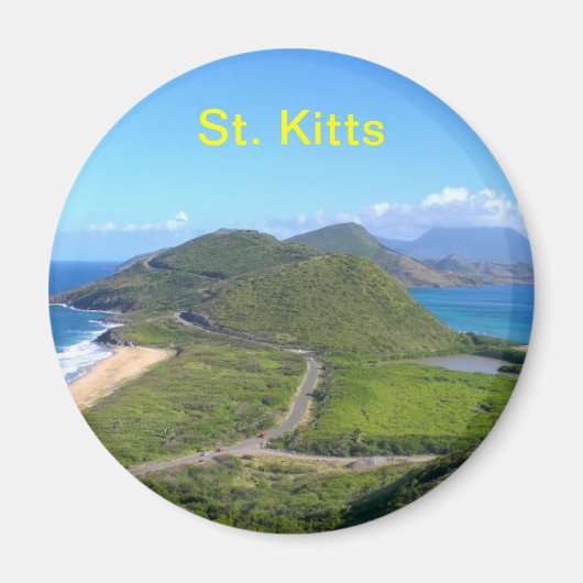 St. Kitts magneet (Voorkant)