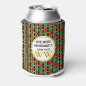 ST KITTS & NEVIS 50 absoluut Fabulous Monogram Blikjeskoeler (Blikje Achterkant)