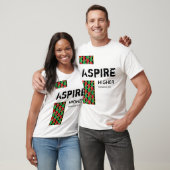 St Kitts Nevis ASPIRE HOGERE Christelijke Geschrif T-shirt (Unisex)