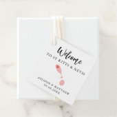 St. Kitts & Nevis Trouwontvangsttas in elke kleur Bedankjes Labels (In situ)