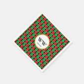 ST KITTS NEVIS Verjaardagsfeest Heritage Feest Servet (Hoek)