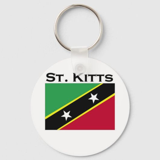 St. Kitts Sleutelhanger (Voorkant)