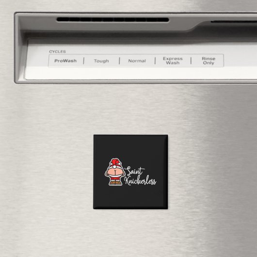 St. Knickerless Funny Mooning Santa Claus Christma Magneet (Insitu (Vaatwasser))