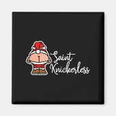 St. Knickerless Funny Mooning Santa Claus Christma Magneet (Voorkant)
