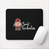 St. Knickerless Funny Mooning Santa Claus Christma Muismat (Met muis)