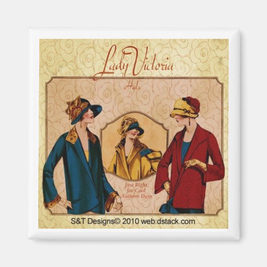 st_lady_victoria_magneet magneet (Voorkant)