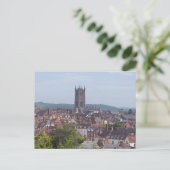 St Laurence's Kerk Ludlow Briefkaart (Staand voorkant)