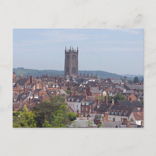 St Laurence's Kerk Ludlow Briefkaart (Voorkant)