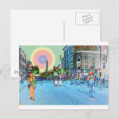 St Laurent Street Briefkaart (Voorkant / Achterkant)