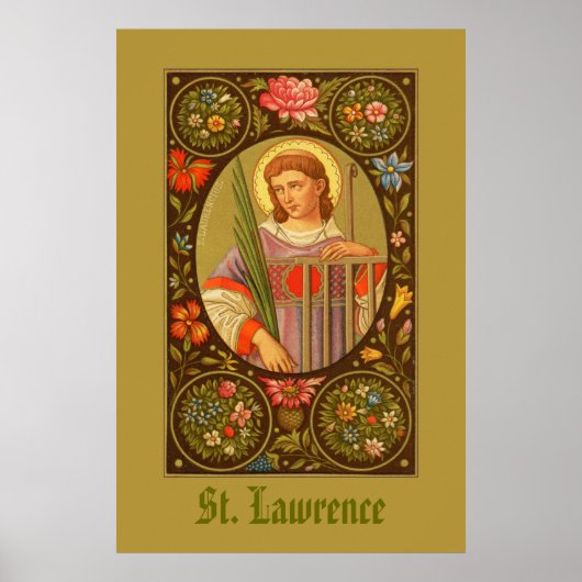 St. Laurentius van Rome (PM 04) Poster 1 (Voorkant)