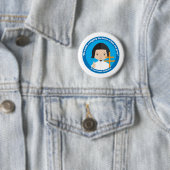 St. Lawrence Justinian Ronde Button 5,7 Cm (In situ)