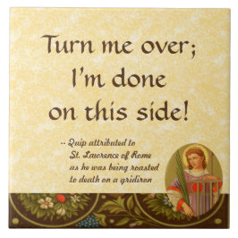 St. Lawrence of Rome (PL 04) Tegeltje