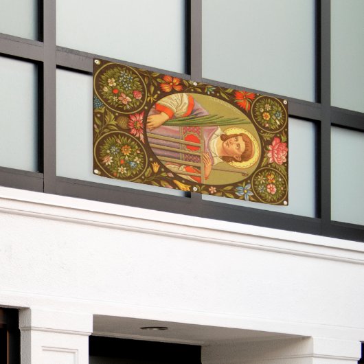 St. Lawrence of Rome (PM 04) Banner 1 (Buitenkant Gebouw)