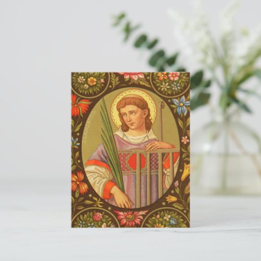 St. Lawrence of Rome (PM 04) Briefkaart 2 (Staand voorkant)