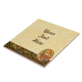 St. Lawrence of Rome (PM 04) DIY Design Tegeltje (Zijkant)