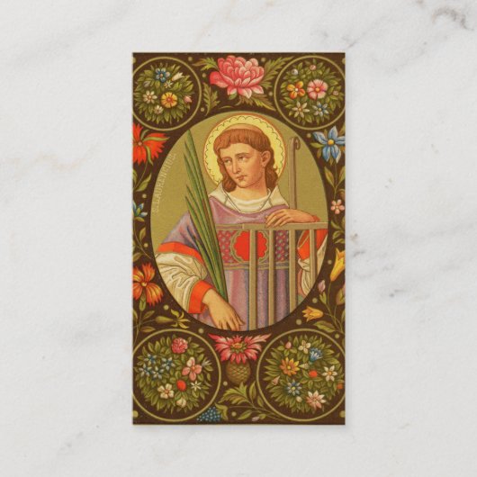 St. Lawrence of Rome (PM 04) Full Bleed Visitekaartje (Voorkant)