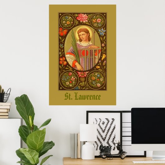 St. Lawrence of Rome (PM 04) Poster 1 (Thuiskantoor)
