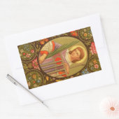 St. Lawrence of Rome (PM 04) Rechthoekige Sticker (Envelop)