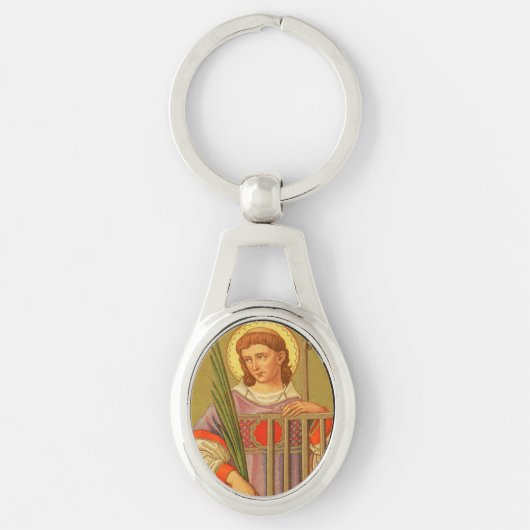 St. Lawrence of Rome (PM 04) Sleutelhanger (Voorkant)