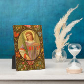 St. Lawrence (PM 04) 5"x7" Plaque 2 met Easel Fotoplaat (Zijkant)