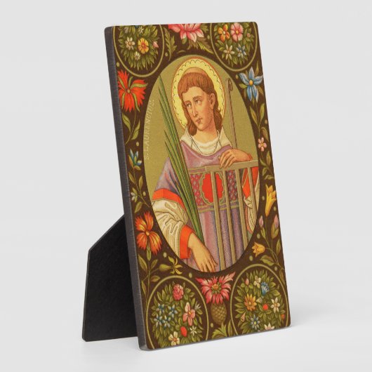 St. Lawrence (PM 04) 5"x7" Plaque 2 met Easel Fotoplaat (Zijkant)