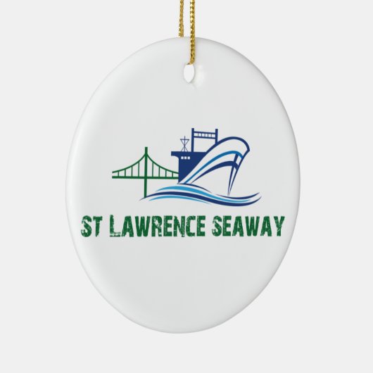 St Lawrence Seaway Ornament (Rechts)