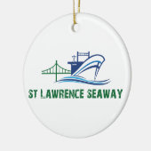 St Lawrence Seaway Ornament (Links)