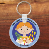 St. Lawrence Sleutelhanger (Voorkant)