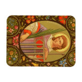 St. Lawrence van Rome (PM 04) Magneet (Horizontaal)
