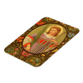 St. Lawrence van Rome (PM 04) Magneet (Linkerzijde)