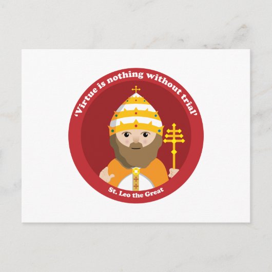 St. Leo de Grote Briefkaart (Voorkant)