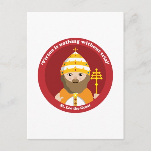 St. Leo de Grote Briefkaart (Voorkant)