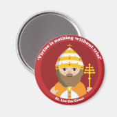 St. Leo de Grote Magneet (Voorkant / Achterkant)