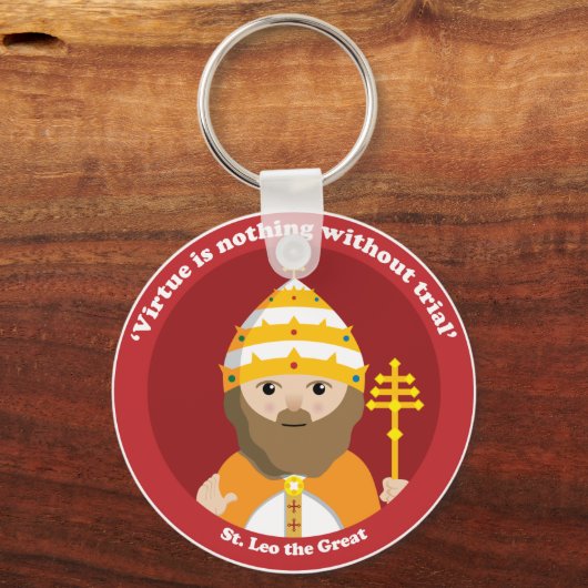 St. Leo de Grote Sleutelhanger (Voorkant)