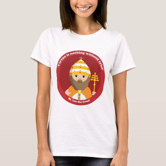 St. Leo de Grote T-shirt (Voorkant)