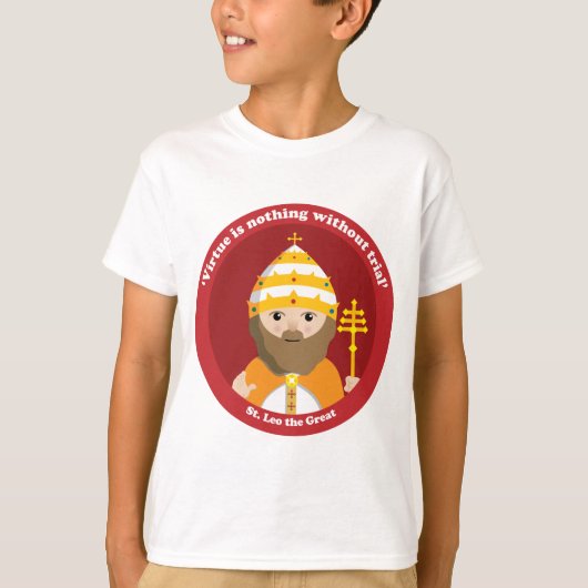 St. Leo de Grote T-shirt (Voorkant)