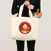 St. Leo de Grote Tote Bag (Voorkant (product))