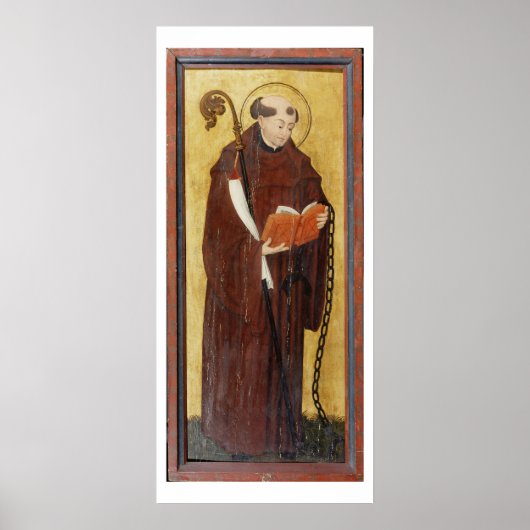 St. Leonard (olie op gouden bodemplaat) (paar 12 Poster (Voorkant)