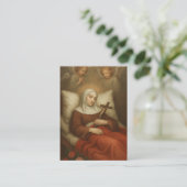 St. Lidwina van Schiedam Gebed Multiple Sclerose Visitekaartje (Staand voorkant)