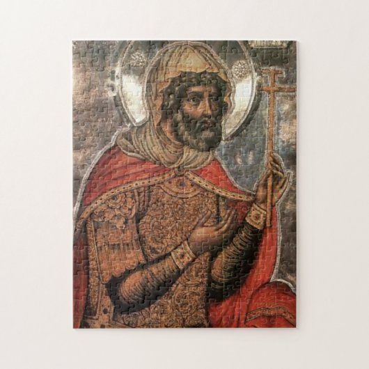 St. Longinus de Centurion Orthodoxe Christelijke I Legpuzzel (Verticaal)