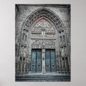 St. Lorenz Cathedral - Nuremberg, Duitsland Poster (Voorkant)