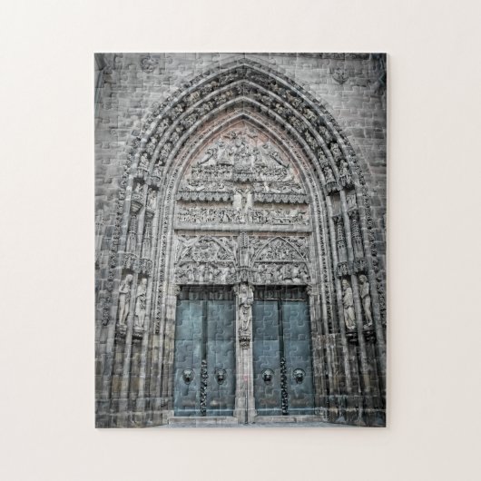 St. Lorenz Churh - Nuremberg, Duitsland - Puzzle Legpuzzel (Verticaal)