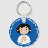 St. Lorenzo Ruiz Sleutelhanger (Voorkant)