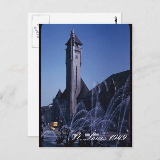 St. Louis 1949 Briefkaart (Voorkant / Achterkant)