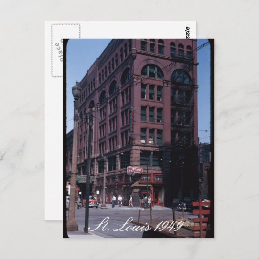 St. Louis 1949 Briefkaart (Voorkant / Achterkant)
