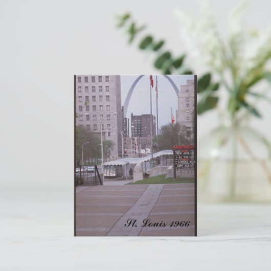 St. Louis 1966 Briefkaart (Staand voorkant)