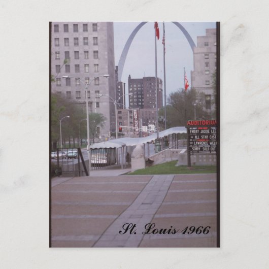 St. Louis 1966 Briefkaart (Voorkant)