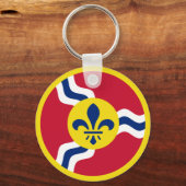St. Louis Aero Force Roundel Sleutelhanger (Voorkant)