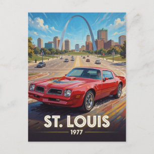 St. Louis American Road Cruiser 1977 Missouri Briefkaart