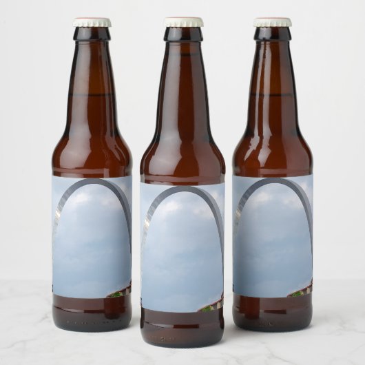 St. Louis Arch Bier Etiket (Flessen)